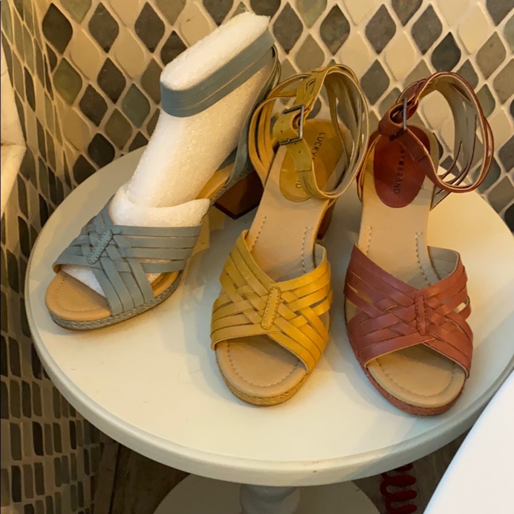 NWT Lucky brand sandal